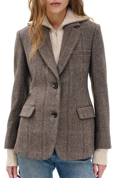 Rag & Bone Frank Blazer In Brwmt