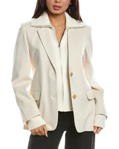 Rag & Bone Frank Ponte Blazer In White