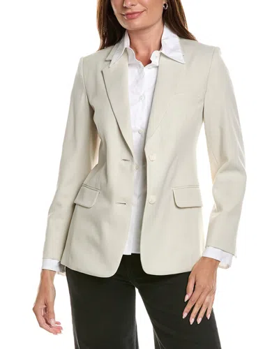 Rag & Bone Frank Poplin Wool Blazer In Neutral