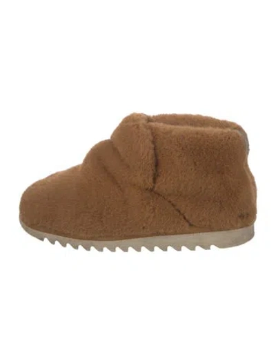 Pre-owned Rag & Bone Fur Boots In Brown