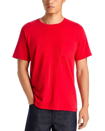 Rag & Bone Garment Dye Classic Pocket T-shirt In Animal Print