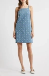 Rag & Bone Gentry Embellished Denim Dress Bl Em
