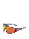 Rag & Bone Geometric-frame Sunglasses In 퍼플