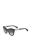 Rag & Bone Geometric-frame Sunglasses In Black