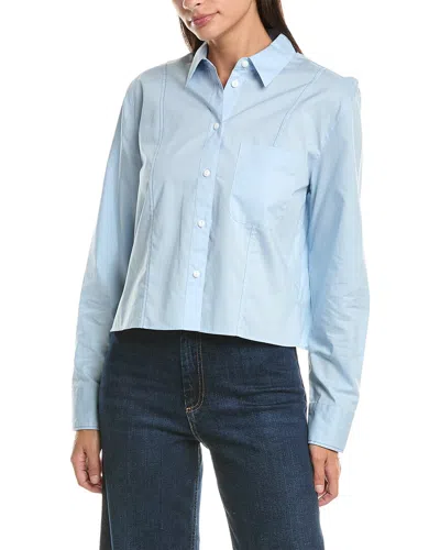 Rag & Bone Gerry Shirt In Blue