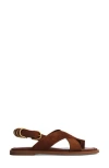 Rag & Bone Gia Toe Loop Sandal In Brown