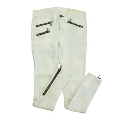Rag & Bone Kids' Girls Blue White Jeans Size: Junior 25