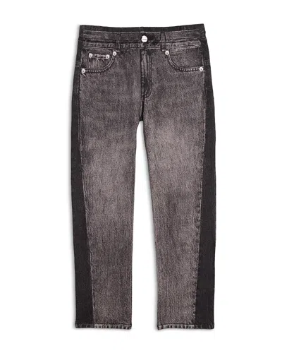 Rag & Bone Girls' Mini Miramar Terry Two Tone Wide Leg Jeans - Baby, Little Kid, Big Kid In Brown