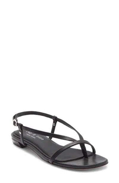Rag & Bone Giselle Slingback Sandal In Black