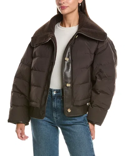 Rag & Bone Gloria Puffer Jacket In Black