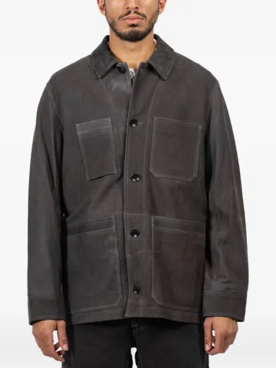RAG & BONE GRAHAM CHORE BUTTONED POCKET JACKET