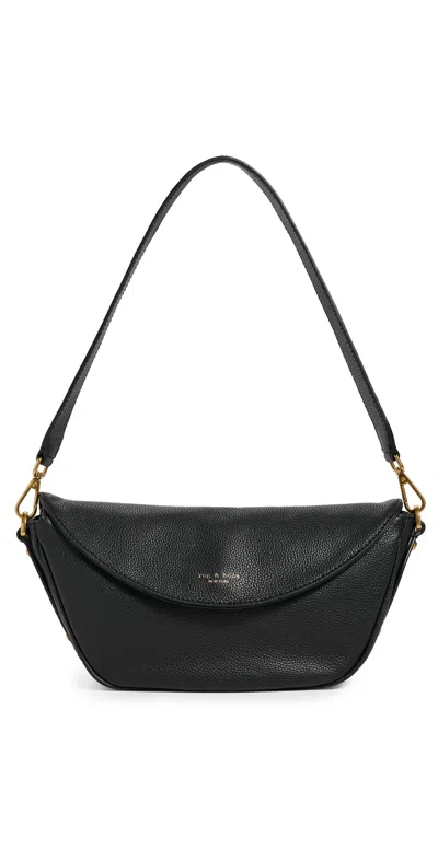 Rag & Bone Gramercy Small Flap Bag Black