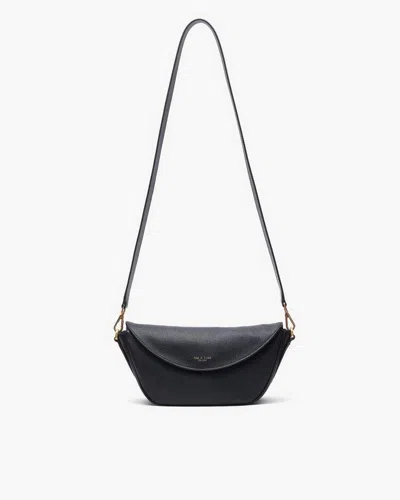 Rag & Bone Gramercy Small Leather Flap Bag In Black