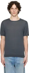 Rag & Bone Aulton Wool Blend T-shirt In Gray