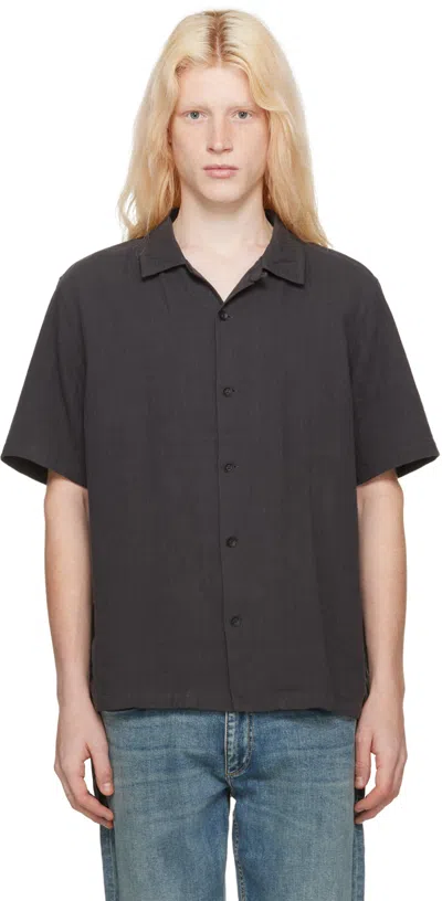 Rag & Bone Gray Avery Shirt In Phantom