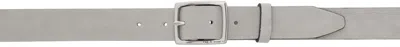 Rag & Bone Gray Boyfriend Belt In Cementosd