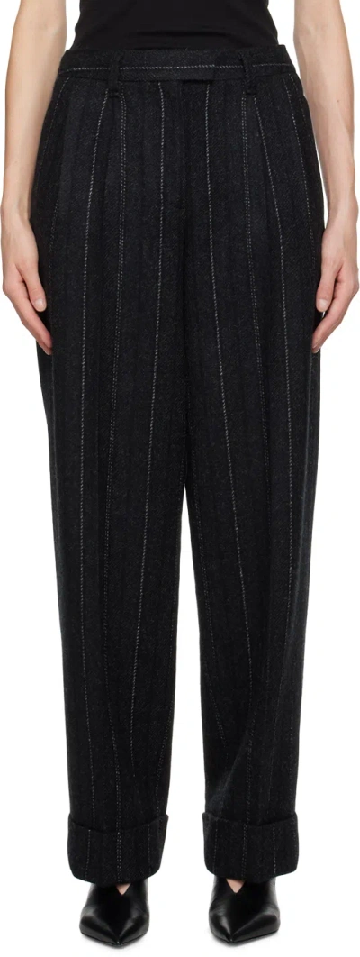 Rag & Bone Gray Marianne Trousers In Greystrp