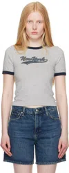 Rag & Bone Gray Mica Ringer T-shirt