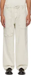 Rag & Bone Gray Samson Cargo Pants In Cloudcover