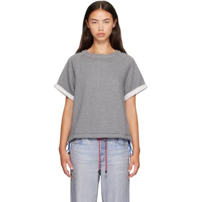 Rag & Bone Gray Vintage Terry T-shirt