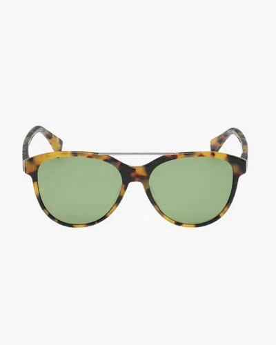 Rag & Bone Grayson Oval Sunglasses In Brown
