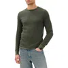 Rag & Bone Gregory Cashmere Crewneck Sweater In Green
