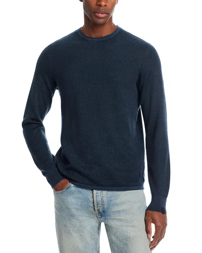 Rag & Bone Gregory Merino Wool Blend Sweater In Blue