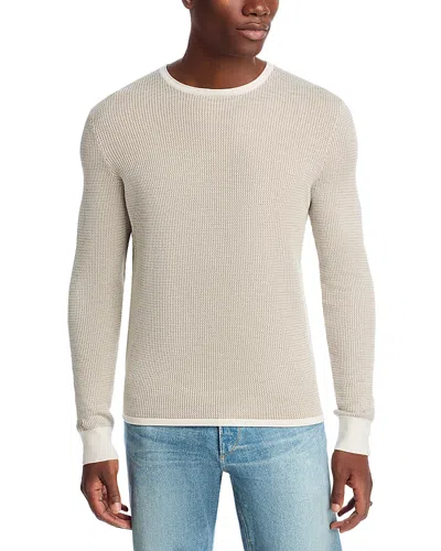 Rag & Bone Gregory Merino Wool Blend Sweater In Neutral