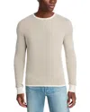 Rag & Bone Gregory Merino Wool Blend Sweater In White