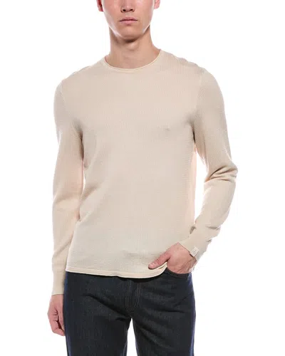 Rag & Bone Gregory Wool-blend Crewneck Sweater In Neutral