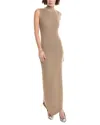 Rag & Bone Gretchen Wool-blend Maxi Dress In Brown