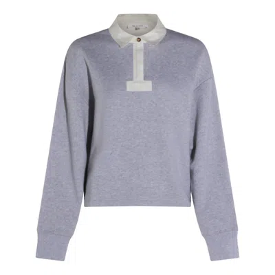 Rag & Bone Grey Cotton Sweatshirt In Gray