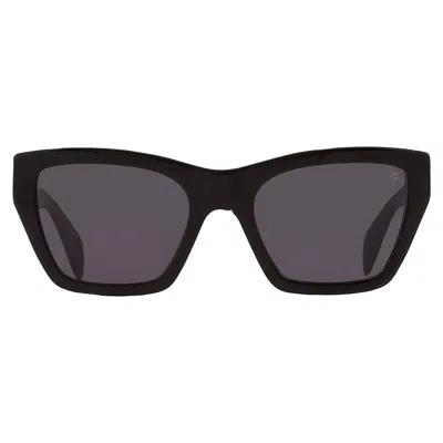 Rag & Bone Grey Rectangular Ladies Sunglasses Rnb1046/g/s 0807/ir 54 In Brown