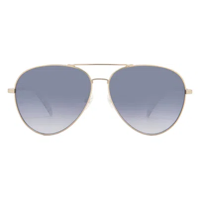 Rag & Bone Grey Silver Pilot Men's Sunglasses Rnb5052/g/s 0j5g/ic 59 In Blue