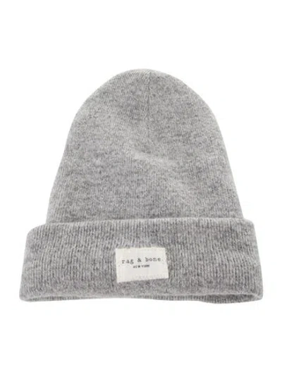 Pre-owned Rag & Bone Grey Wool  Beanie Hat