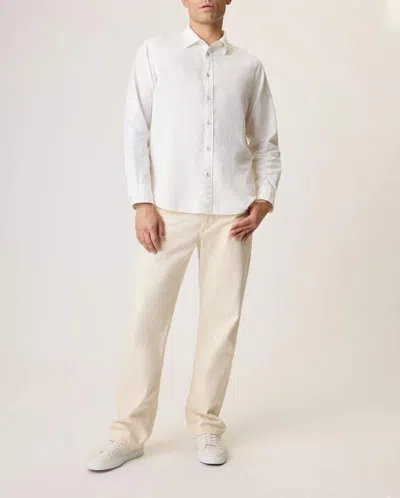 Rag & Bone Griffin Hemp And Cotton-blend Shirt In Gray