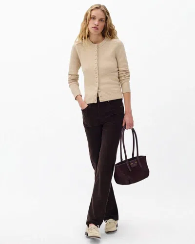 Rag & Bone Hadley Wide-leg Corduroy Pants In Brown