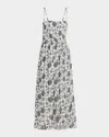 Rag & Bone Hallie Floral Midi Dress