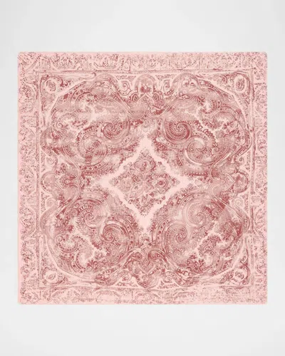 Rag & Bone Hallie Paisley Cotton Bandana Scarf In Orcps