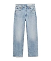 Rag & Bone Harlow Ankle Straight Jean In Blue