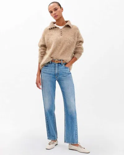 Rag & Bone Harlow Ankle Straight Jeans In Multi