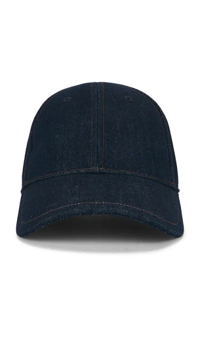 Rag & Bone Harlow Baseball Cap In Blue