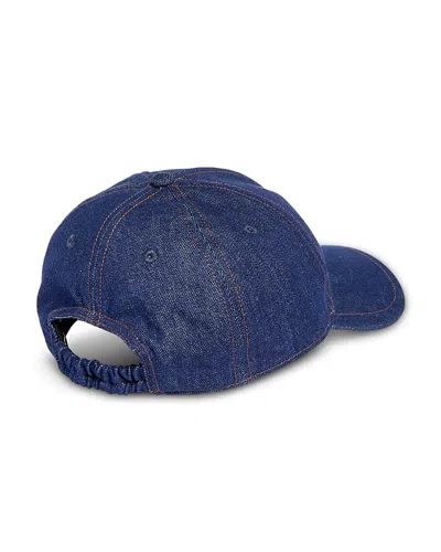 Rag & Bone Harlow Baseball Cap In Blue