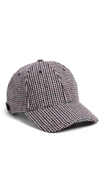 Rag & Bone Harlow Baseball Cap Mable Plaid