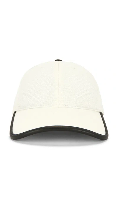 Rag & Bone Harlow Baseball Cap In White
