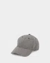 Rag & Bone Harlow Gingham Baseball Cap In Black Gingham