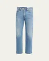 Rag & Bone Harlow Mid-rise Ankle Straight Jeans