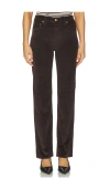 Rag & Bone Harlow Straight 팬츠 In Brown