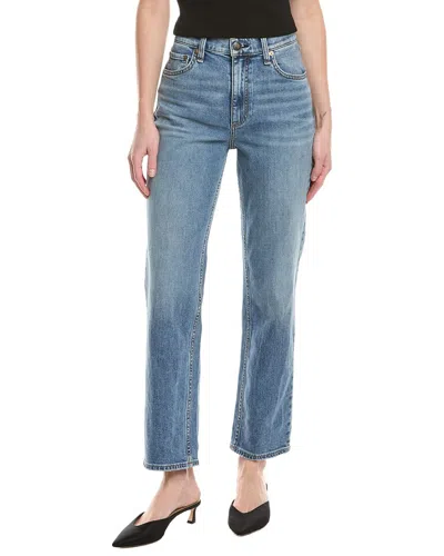 Rag & Bone Harlow Orian Ankle Straight Jean In Blue