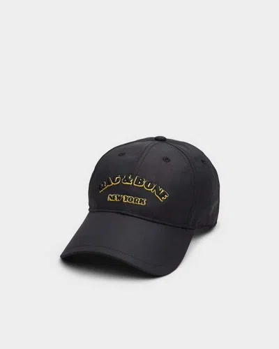 Rag & Bone Harlow Sport Baseball Cap In Black
